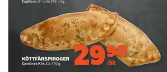 Stora Coop Carolines kök färdigrätter erbjuda