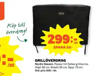 Nordic season grillskyddshuv