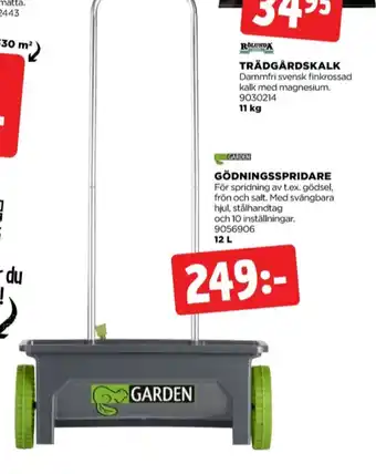 Jem&Fix Garden spridare erbjuda