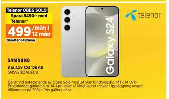 Power GALAXY S24 128 GB erbjuda