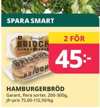 Brioche hamburgerbröd sesam