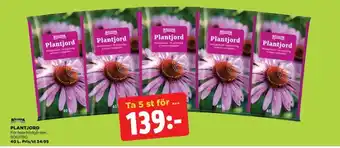 Jem&Fix Rölunda plantjord erbjuda
