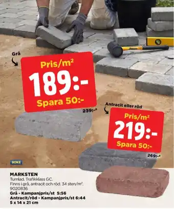 Jem&Fix Boke marksten erbjuda