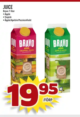 Supergrossen JUICE erbjuda