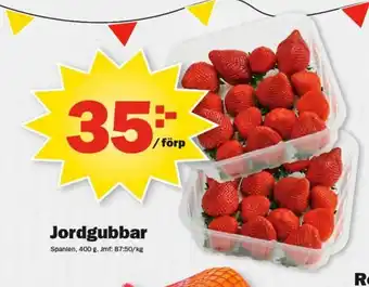 Pekås Jordgubbar erbjuda