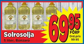 Supergrossen Solrosolja erbjuda