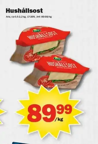 Pekås Hushållsost erbjuda