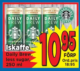 Supergrossen Iskaffe erbjuda