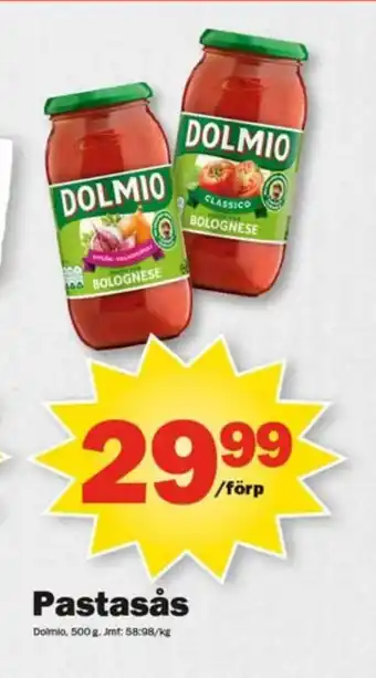 Pekås Pastasås erbjuda