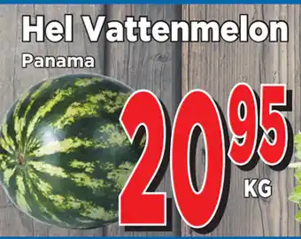Supergrossen Hel Vattenmelon erbjuda