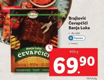 Lidl Brajlović Čevapčići Banja Luka erbjuda