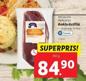 Lidl Ankbröstfilé erbjuda