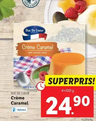 Lidl Crème Caramel erbjuda