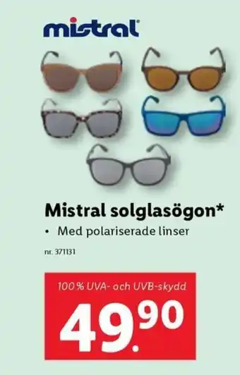 Lidl Mistral solglasögon* erbjuda