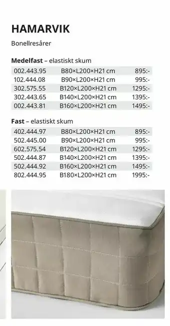 IKEA Hamarvik erbjuda