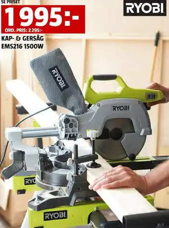 Bauhaus KAP- & GERSÅG EMS216 1500W erbjuda