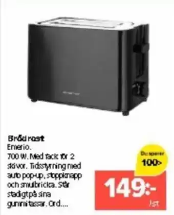 Coop Extra Brödrost erbjuda
