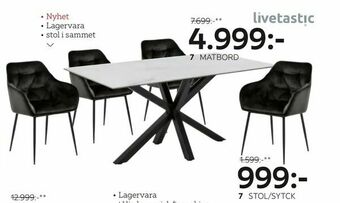 XXXLutz Matbord erbjuda