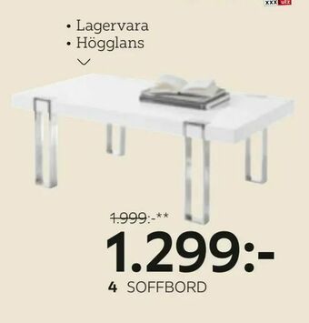 XXXLutz Soffbord erbjuda