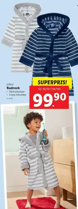 Lidl Lupilu Badrock Stl. 86/92-134/140 erbjuda
