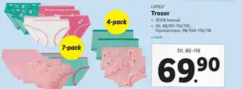 Lidl Lupilu Trosor Stl. 86-116 erbjuda