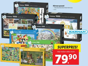 Lidl Kärnan Pussel erbjuda