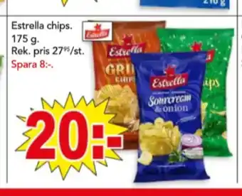 Bo Ohlsson Estrella chips grill erbjuda