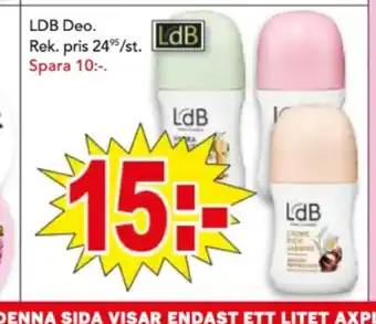Bo Ohlsson Ldb deodorant roll-on erbjuda