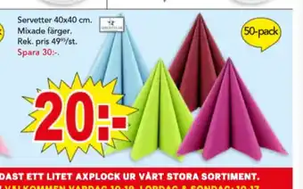 Bo Ohlsson Servetta servetter erbjuda