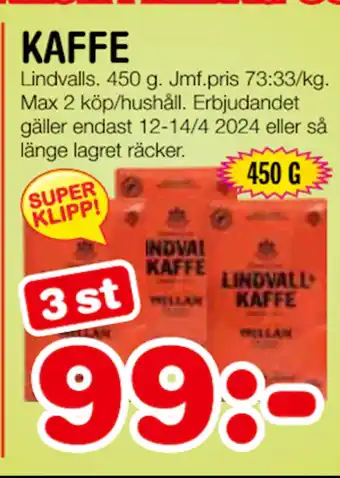 Nya Pulsen KAFFE erbjuda