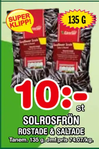 Nya Pulsen SOLROSFRÖN erbjuda