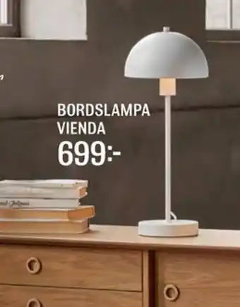 Mio BORDSLAMPA VIENDA erbjuda