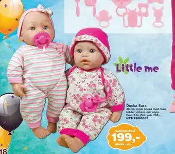 Lekextra Docka Sara erbjuda