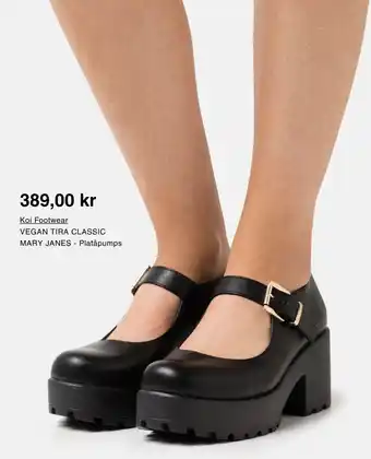 Zalando Koi Footwear VEGAN TIRA CLASSIC MARY JANES - Platåpumps erbjuda