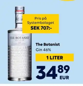 Border Shop The botanist gin erbjuda