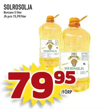 Matvärlden Tensta SOLROSOLJA erbjuda