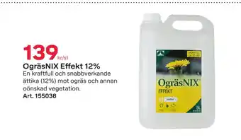 Byggmax OgräsNIX Effekt 12% erbjuda