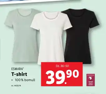 Lidl T-shirt erbjuda