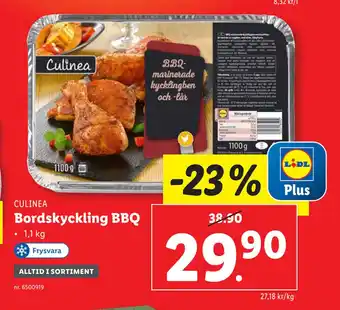 Lidl Bordskyckling BBQ erbjuda