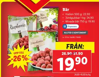 Lidl Bär erbjuda