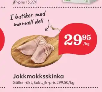 Hemköp Jokkmokks skinka erbjuda