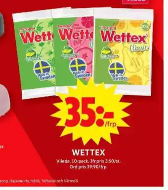 Wettex diskdukar