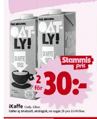 ICA Nära Oatly ikaffe havredryck erbjuda