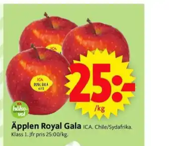 ICA Supermarket Ica äpplen erbjuda