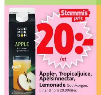 ICA Supermarket God morgon juice erbjuda