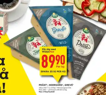 Arla prästost