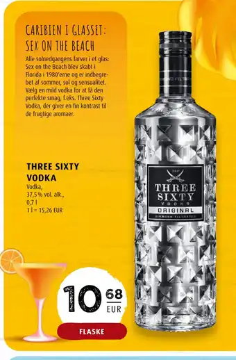 Scandinavian Park THREE SIXTY VODKA erbjuda