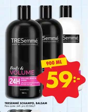 TRESEMMÉ SCHAMPO, BALSAM