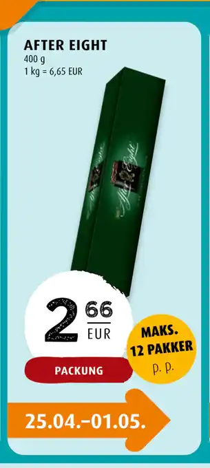 Scandinavian Park AFTER EIGHT erbjuda