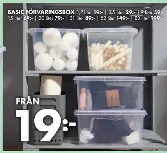 ÖoB BASIC FÖRVARINGSBOX erbjuda